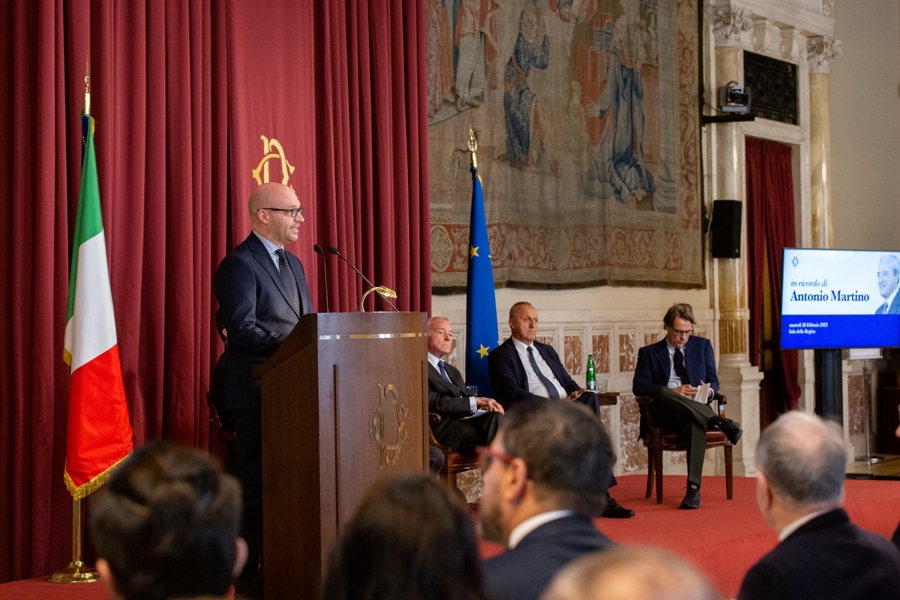 il Presidente Fontana all'evento ‘In ricordo di Antonio Martino’